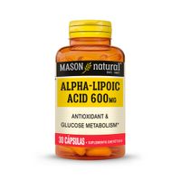 Ácido Alfa Lipoico 600MG Mason Natural 30 Cápsulas