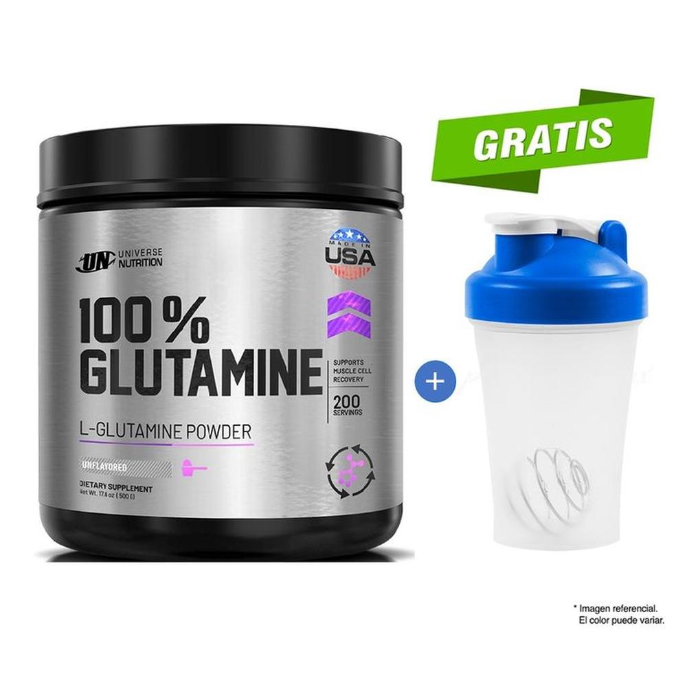 Glutamina Universe Nutrition 500 G Micronizada Glutamina Universe Nutrition 500 G Micronizada