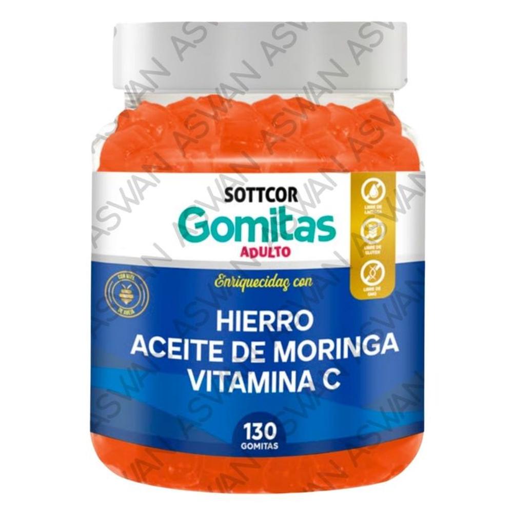 GOMITAS DE HIERRO PARA ADULTOS 130 UNIDADES SOTTCOR 100GR CHICLE GOMITAS DE HIERRO PARA ADULTOS 130 UNIDADES SOTTCOR 100GR CHICLE
