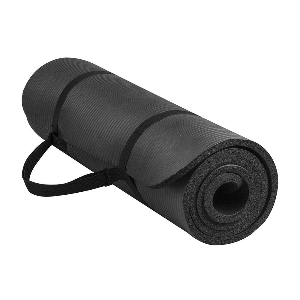 Colchoneta Yoga Mat Pilates 10mm Negro