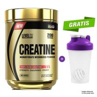 CREATINA MICRONIZADA 500 GRAMOS LEVEL PRO