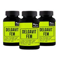 Delgavit Fem 400mg Mujer Aguaje Cápsulas Pack x 3