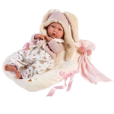 MuÃƒÂ±eca Llorens BebÃƒÂ© Mimi Llorona con CojÃƒÂ­n