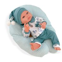 Muñeco Recién Nacido Berjuan Mario Tipo Reborn 43 cm