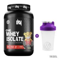 ONE WHEY ISOLATE CHOCOLATE 1.1 kilos proteína isolatada + SHAKER