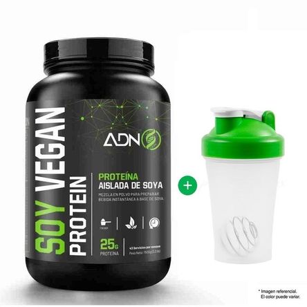 ADN NUTRITION SOY VEGAN PROTEIN 1.500 G CHOCOLATE + SHAKER ADN NUTRITION SOY VEGAN PROTEIN 1.500 G CHOCOLATE + SHAKER