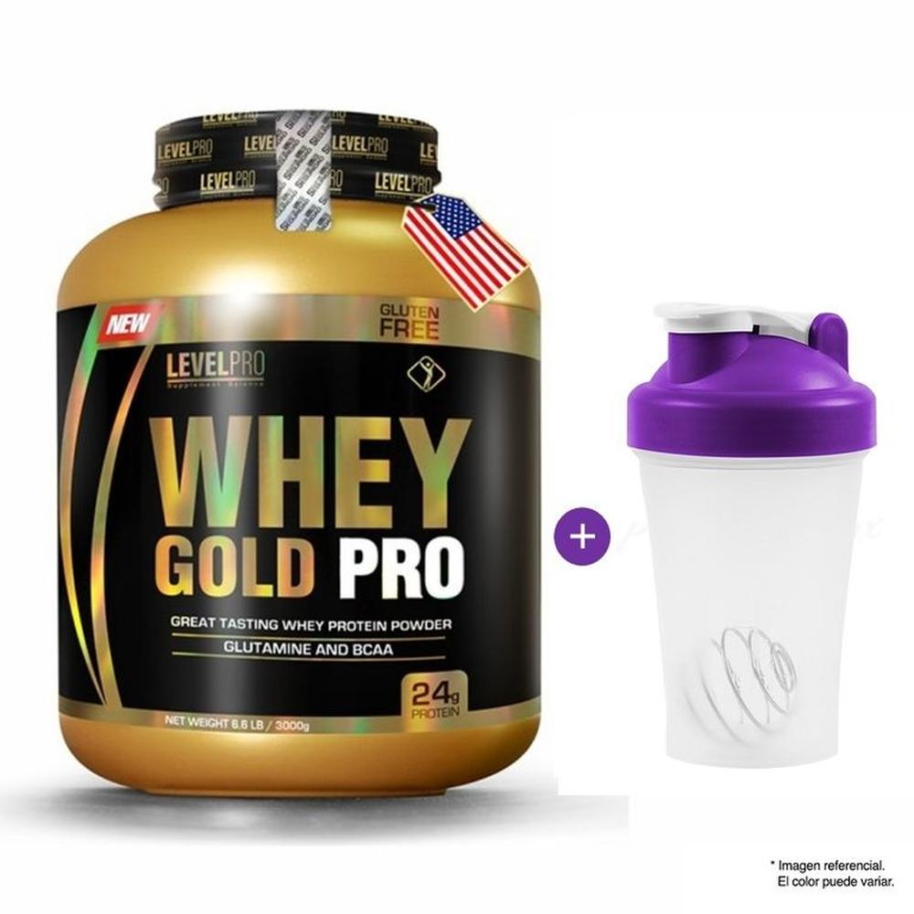 Proteína Level Pro Whey Gold Pro 3Kg Chocolate Proteína Level Pro Whey Gold Pro 3Kg Chocolate