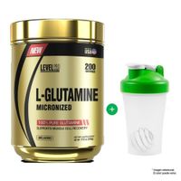 Glutamina Glutamine Level Pro 500 Gramos