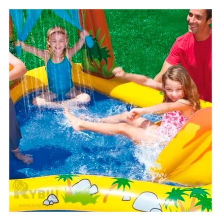 Centro de Juego Inflable en Multicolor Y+Papel de Regalo Centro de Juego Inflable en Multicolor Y+Papel de Regalo