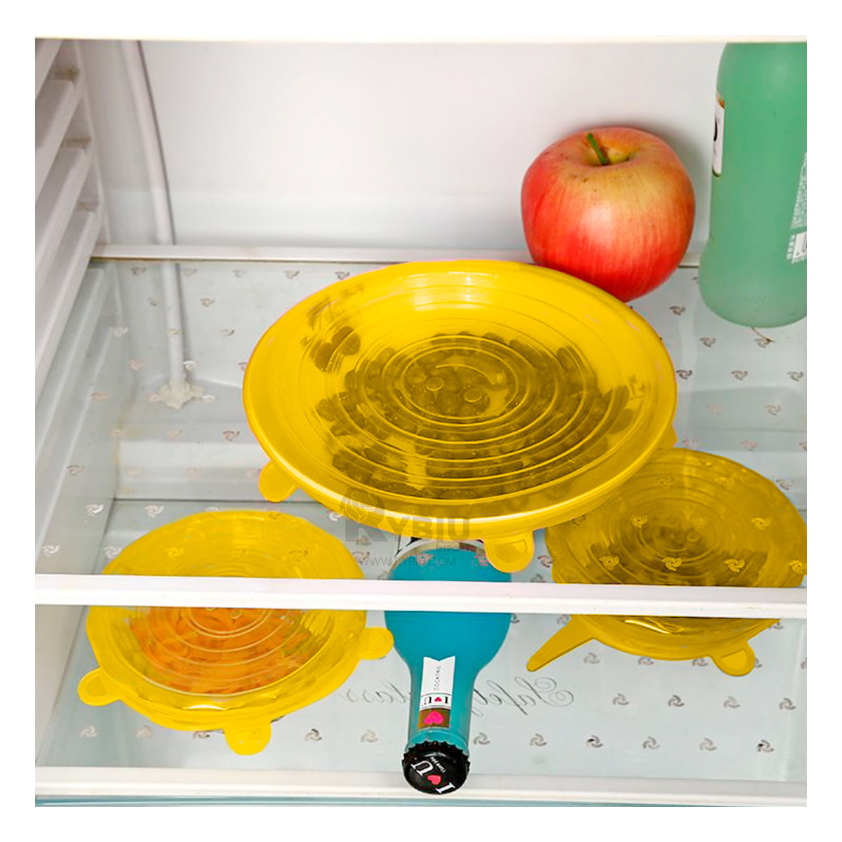 Cubiertas Elasticas de Silicona Amarillo Y+Agendita