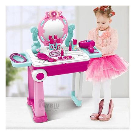 Set Novedoso y Practico para Niñas en Rosado Y+Stickers