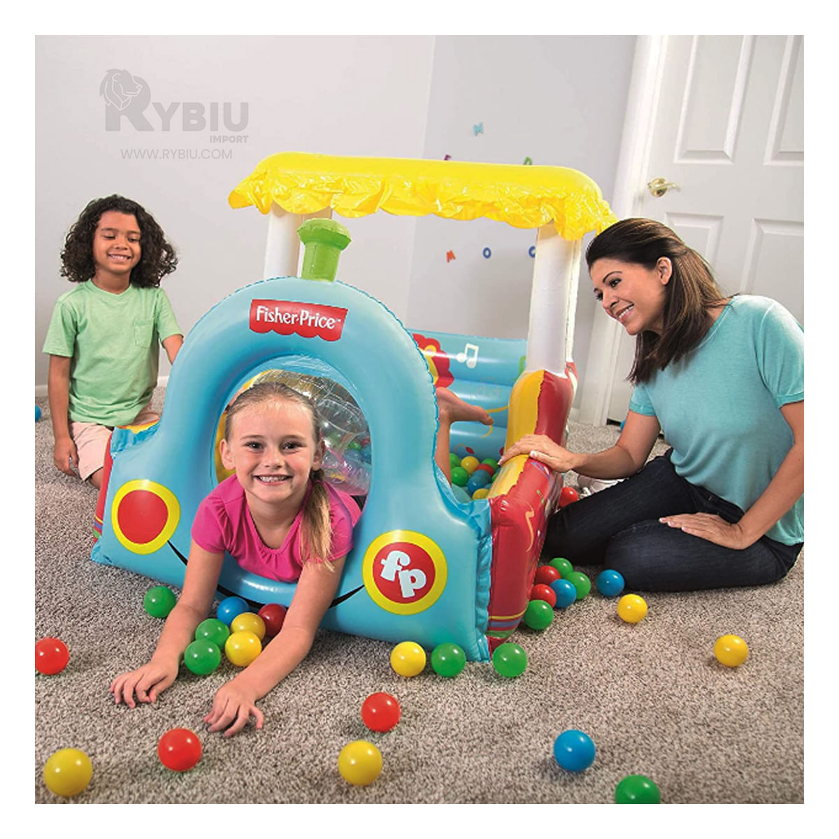 Tren Moderno para Jugar Multicolor Y+Papel de Regalo