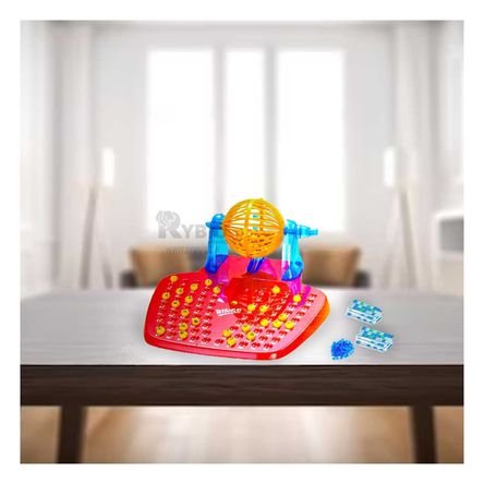 Bingo para Entretenimiento con 48 Cartas Rojo Y+Agendita Bingo para Entretenimiento con 48 Cartas Rojo Y+Agendita