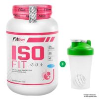 Proteína Fitfem IsoFit 1.1 Kg Chocolate + Shaker