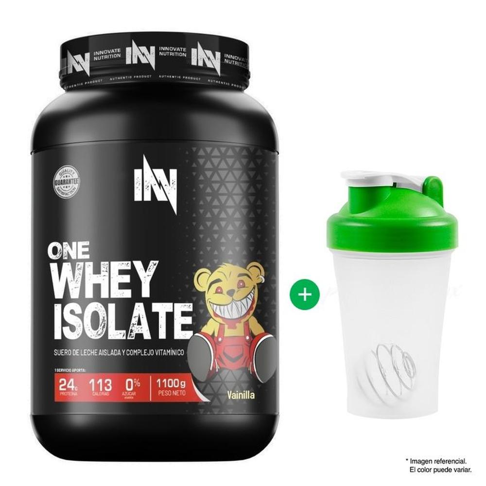 Proteína Innovate Nutrition One whey Isolate 1.1 Kg Vainilla Proteína Innovate Nutrition One whey Isolate 1.1 Kg Vainilla