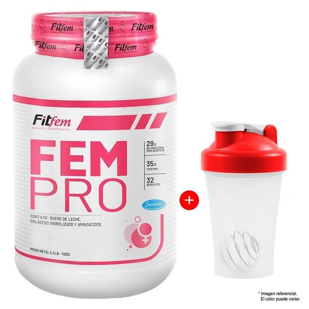 Proteína FEMPRO 1100GR FITFEM VAINILLA Proteína FEMPRO 1100GR FITFEM VAINILLA