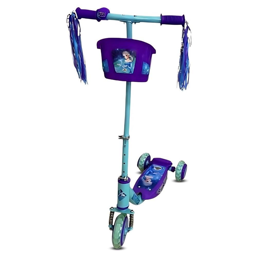 Scooter para niños «FUNNY RIDE»con Equipo de Seguridad Celeste