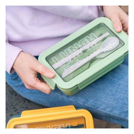 Taper con Cubiertos de Color Verde Y+Stickers Taper con Cubiertos de Color Verde Y+Stickers