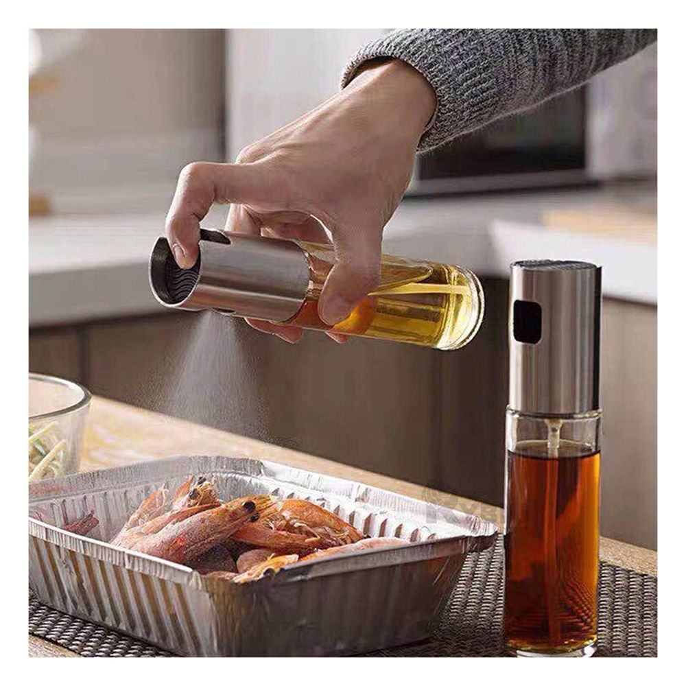 Aceitero Brillante de Vidrio en 100 ml Y+Stickers Aceitero Brillante de Vidrio en 100 ml Y+Stickers