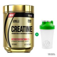 CREATINE 500 GR LEVEL PRO CREATINA MONOHIDRATADA MICRONIZADA