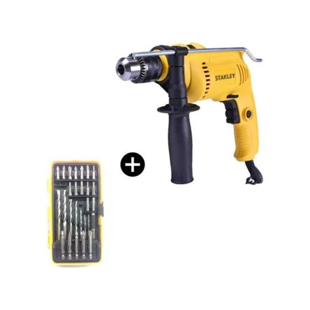Taladro Percutor Electrico Stanley 1/2  600w - Sdh600-b2