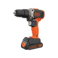 Kit Taladro Percutor 20v Max + Set 50 Piezas Black + Decker
