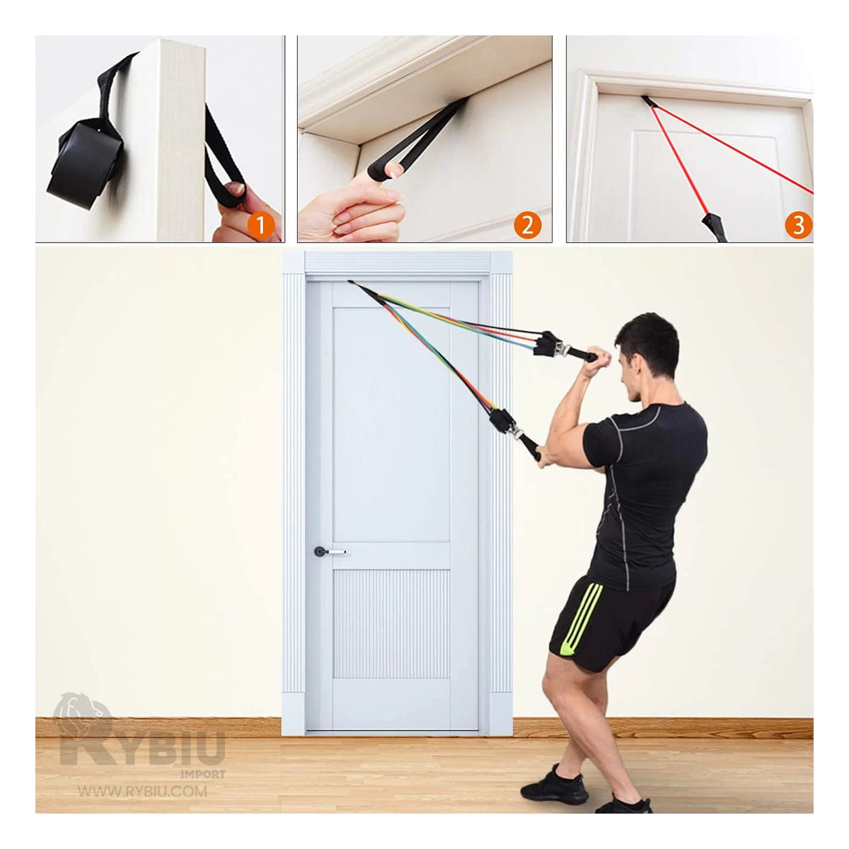 Set Polifuncional de 5 Ligas Multicolor Y+Papel de Regalo