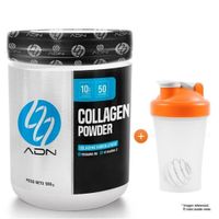 COLÁGENO ADN COLLAGEN POWDER 500GR FRUIT PUNCH + SHAKER