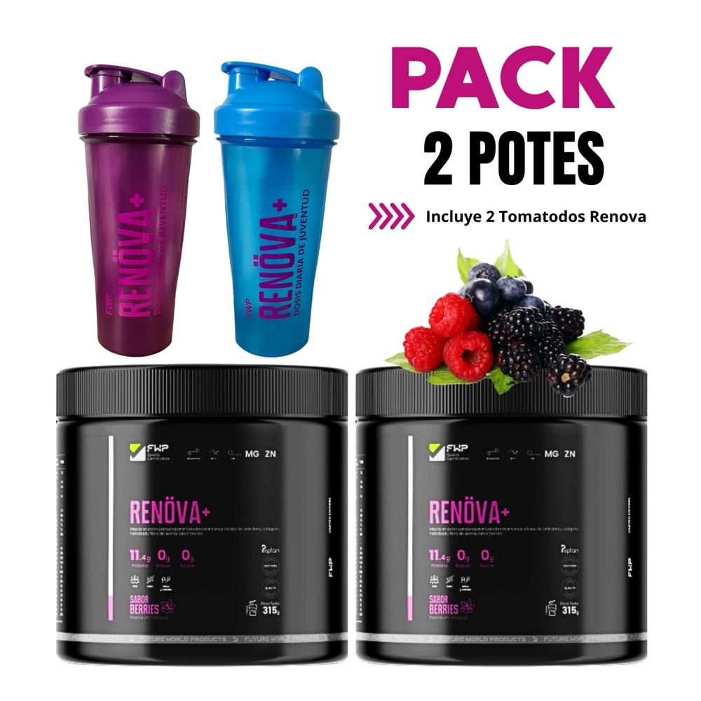 COLÁGENO ORIGINAL FWP RENOVA PACK 2 POTES Y 2 TOMATODOS GRATIS COLÁGENO ORIGINAL FWP RENOVA PACK 2 POTES Y 2 TOMATODOS GRATIS
