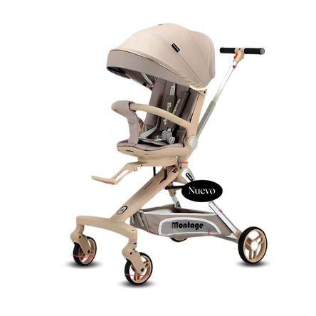 Coche Paseo ebaby Minako II de Lujo Beige Coche Paseo ebaby Minako II de Lujo Beige