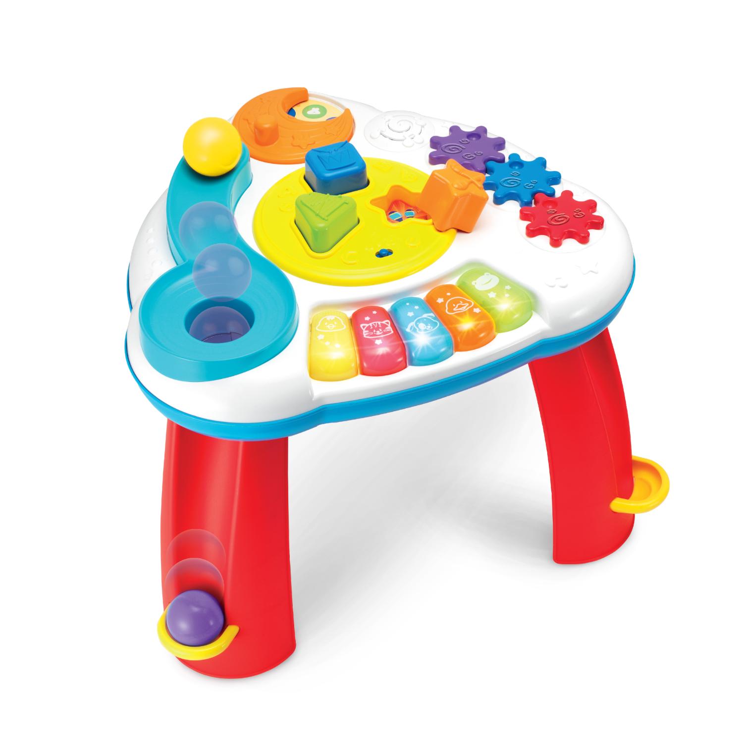 Mesa De Actividades Musical Para Bebés Winfun Bolas Y Figuras