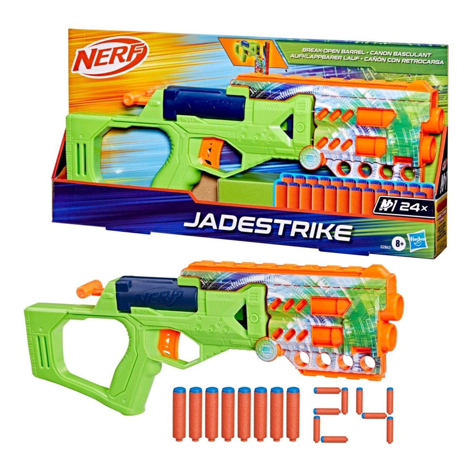 Lanzador Nerf N Series Jadestrike Vs 1