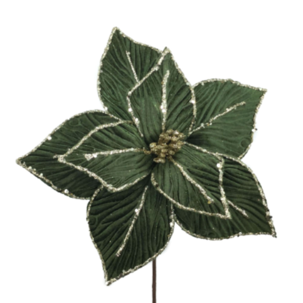 Poinsettia Verde 30 Cm