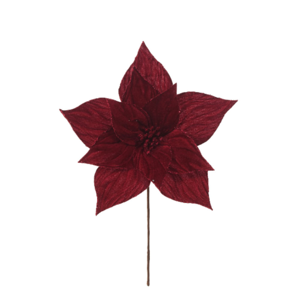Poinsettia Burgundy 30 Cm