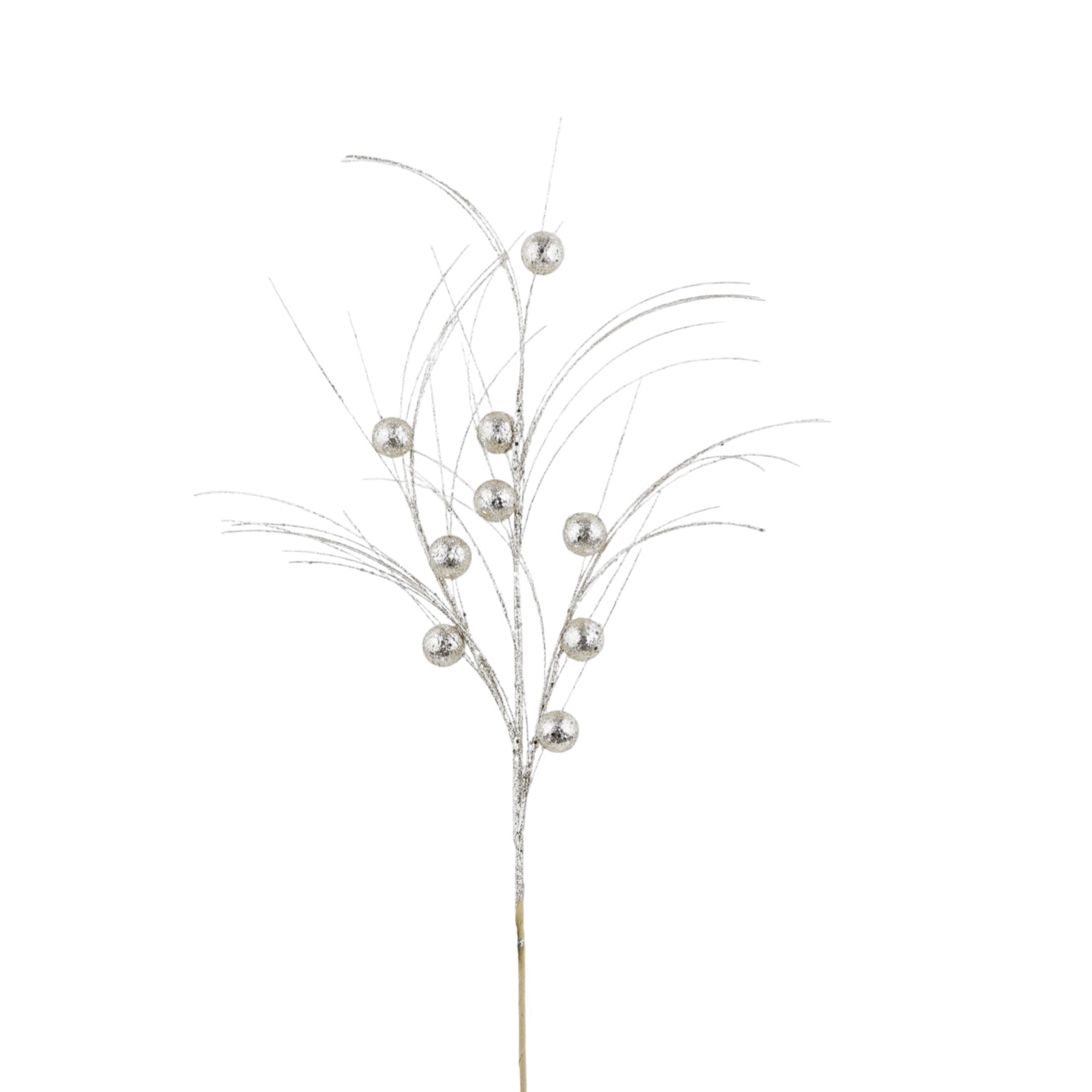 Rama Espiga Bolita Café - 82 Cm