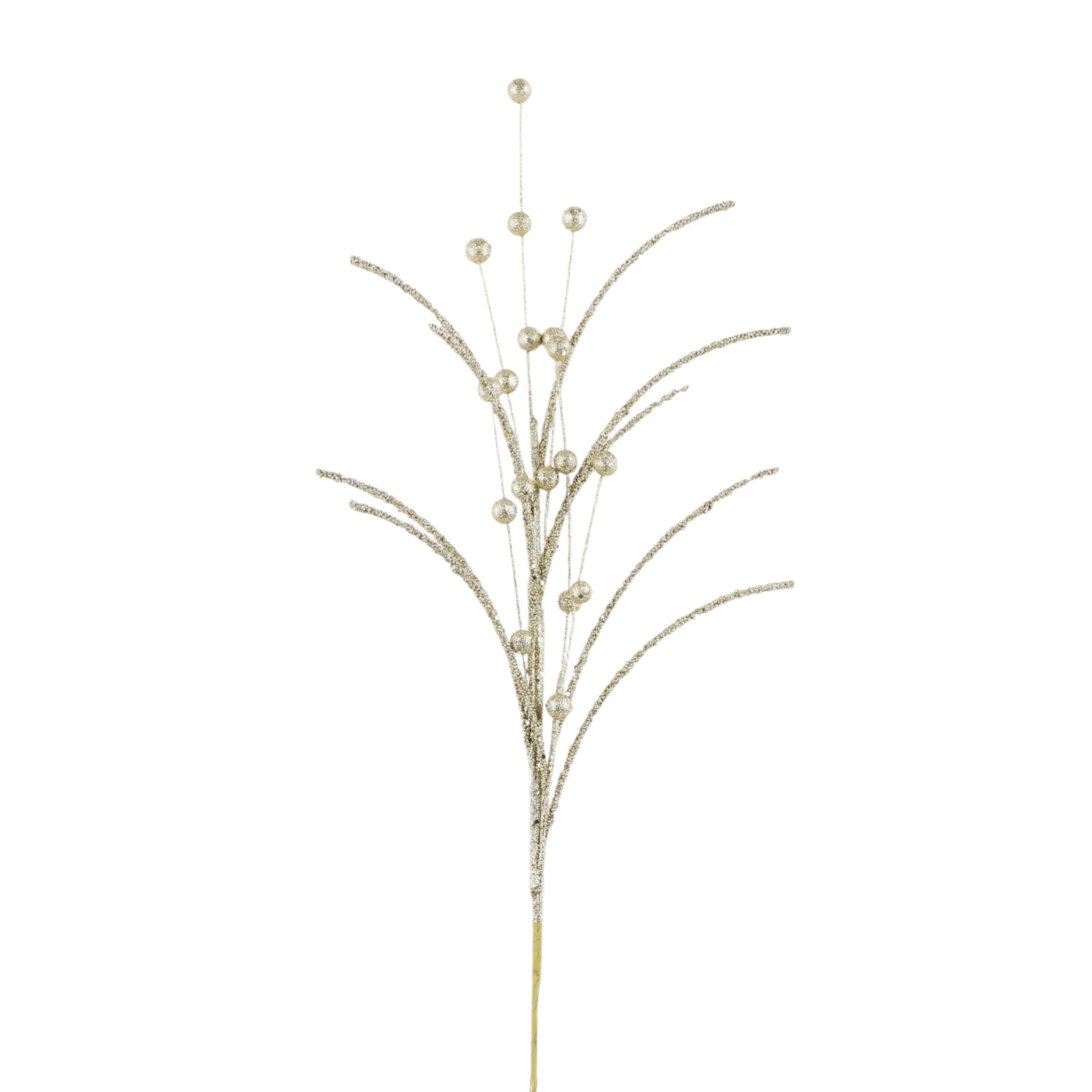 Rama Espiga Dorado Glitter - 90 Cm