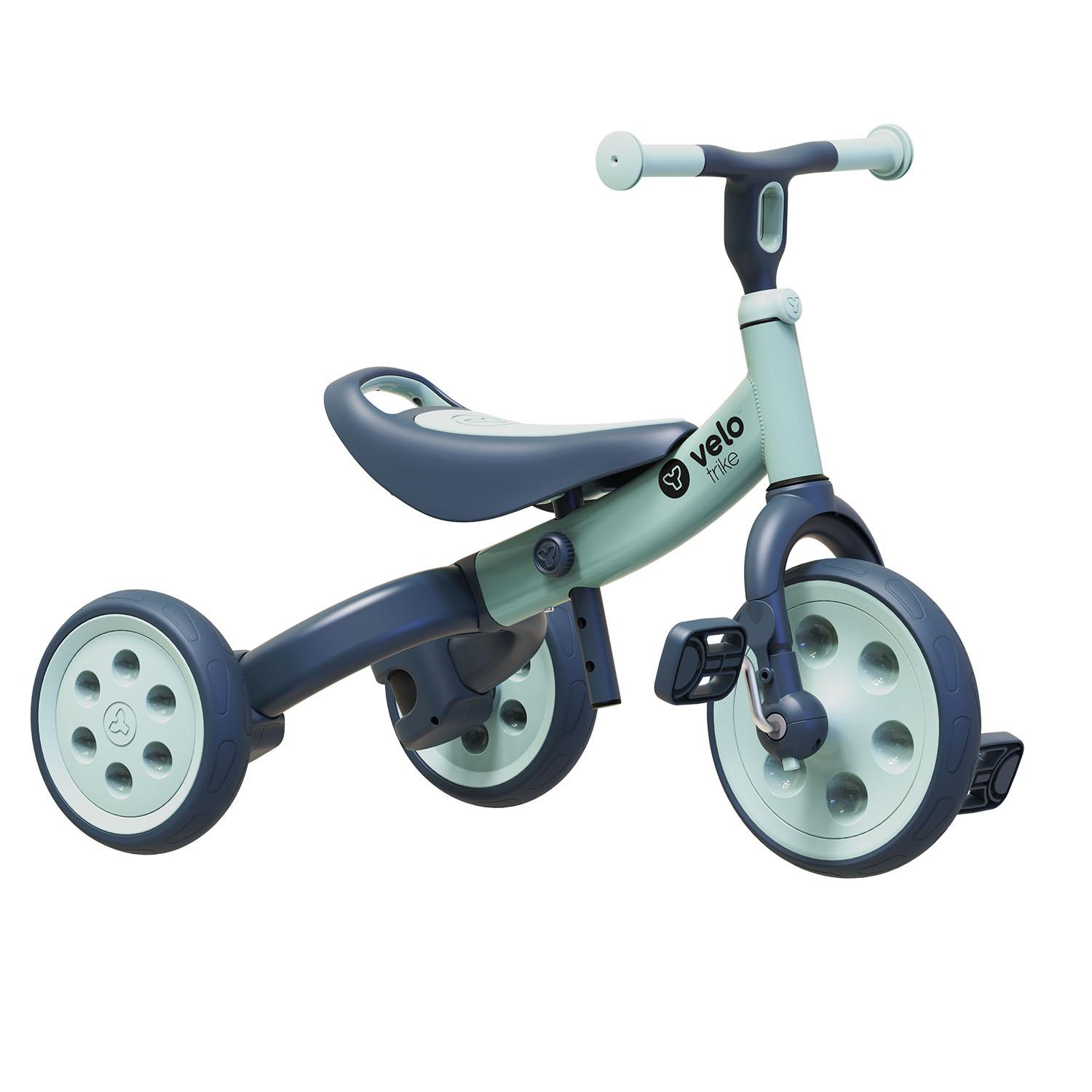 Triciclo Y Bicicleta De Balance Para Niños Yvolution Velo Trike Verde