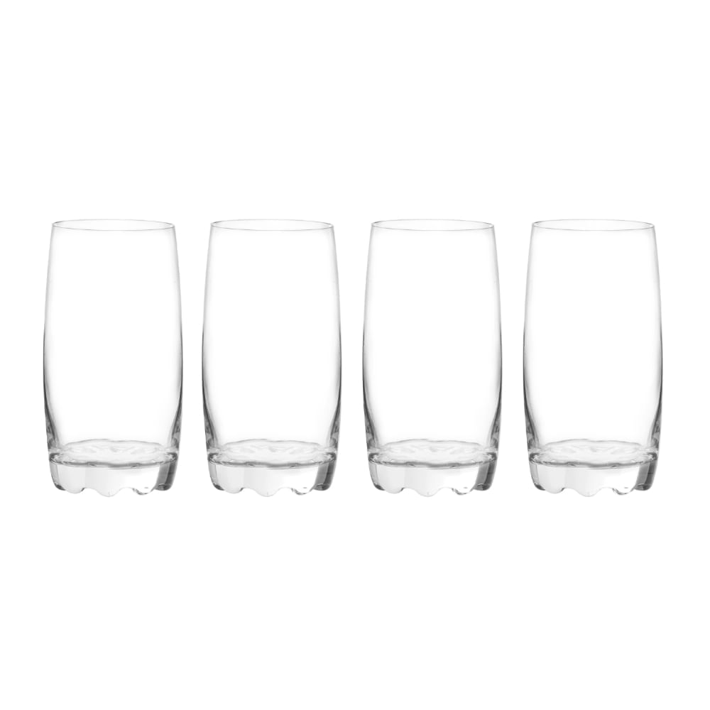 Set X4 Vasos Altos Lisos