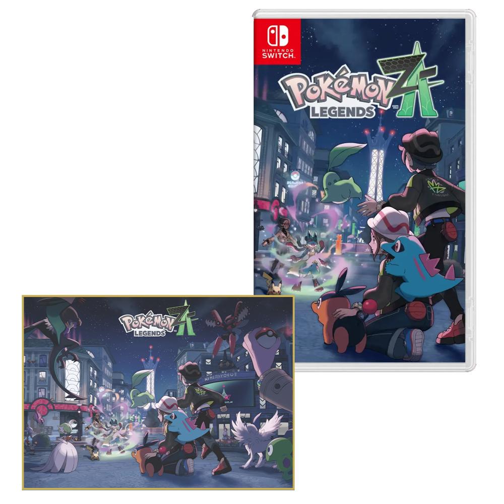 Pokemon Legends Z-A Nintendo Switch + Poster 01