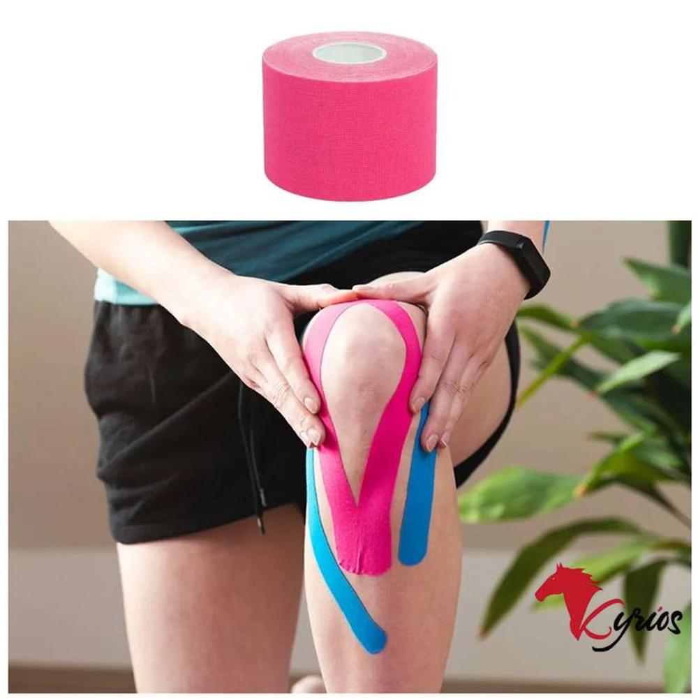 Cinta kinesiológicas Terapéutico Color Rosado
