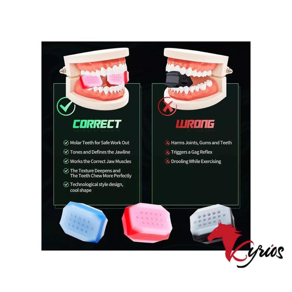 Ejercitador De Mandíbula - Rojo