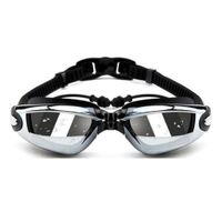 Lentes de Natación Negros con protección UV