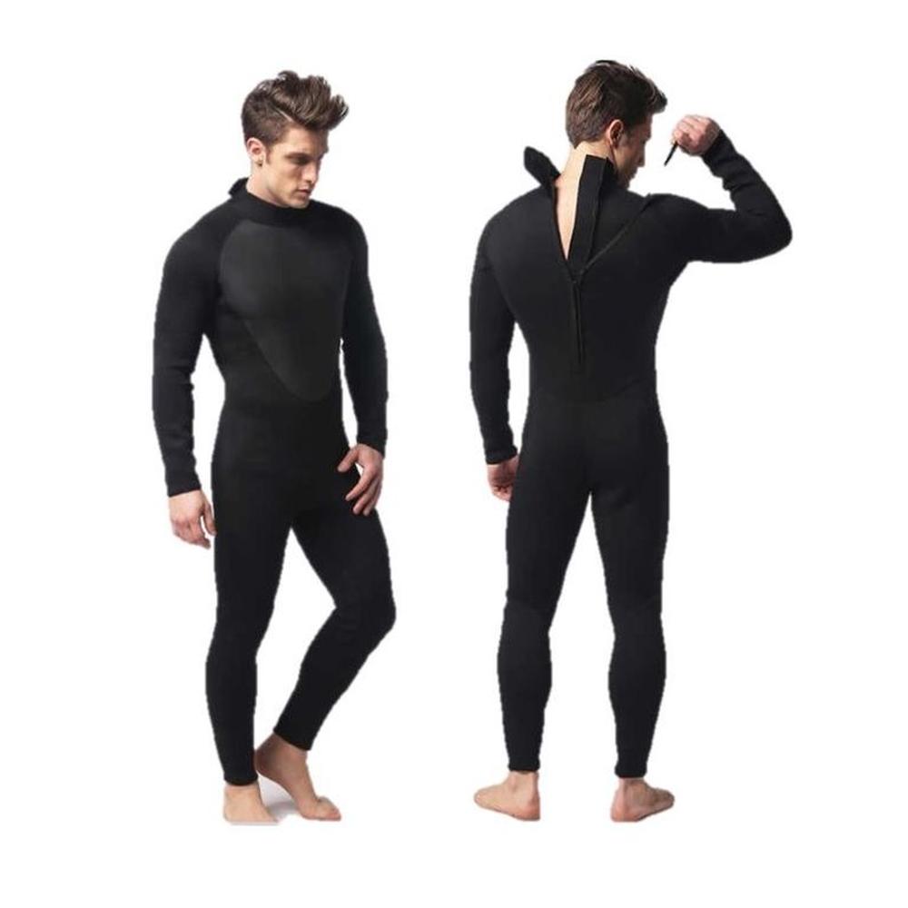 Wetsuit M Neopreno 3mm Negro Cierre Espalda