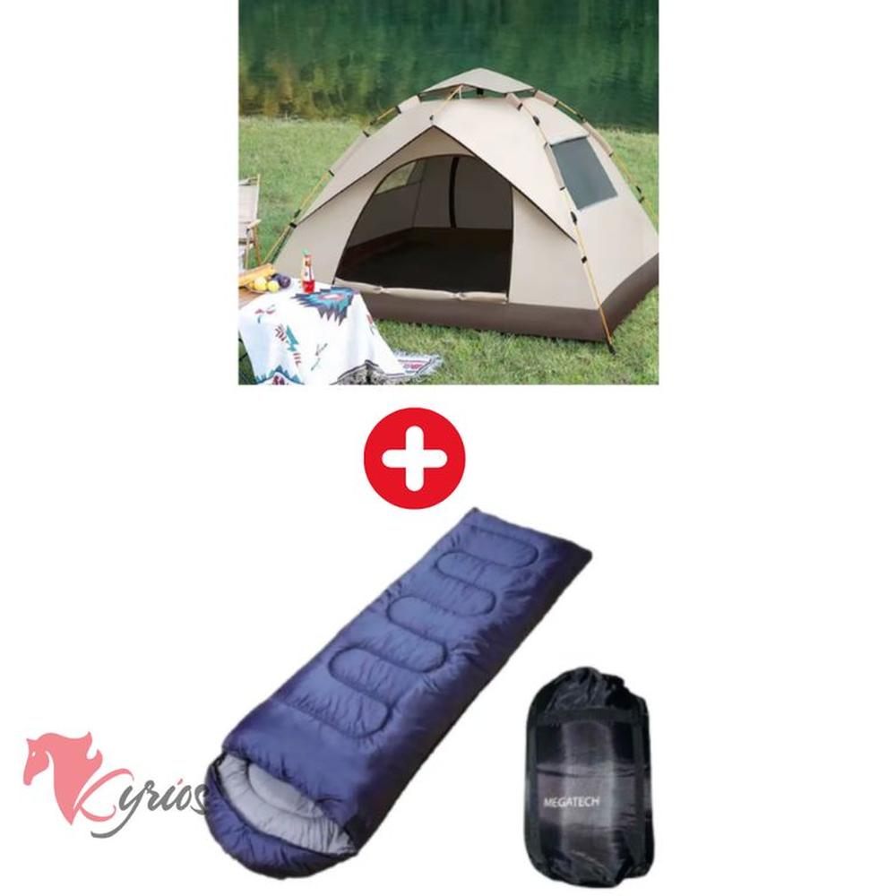 Carpa Modelo Casa + Bolsa De Dormir 400 MG