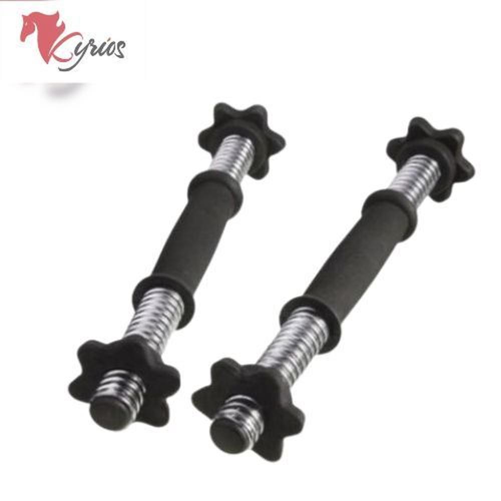 Par De Manubrios De PVC Con Seguros