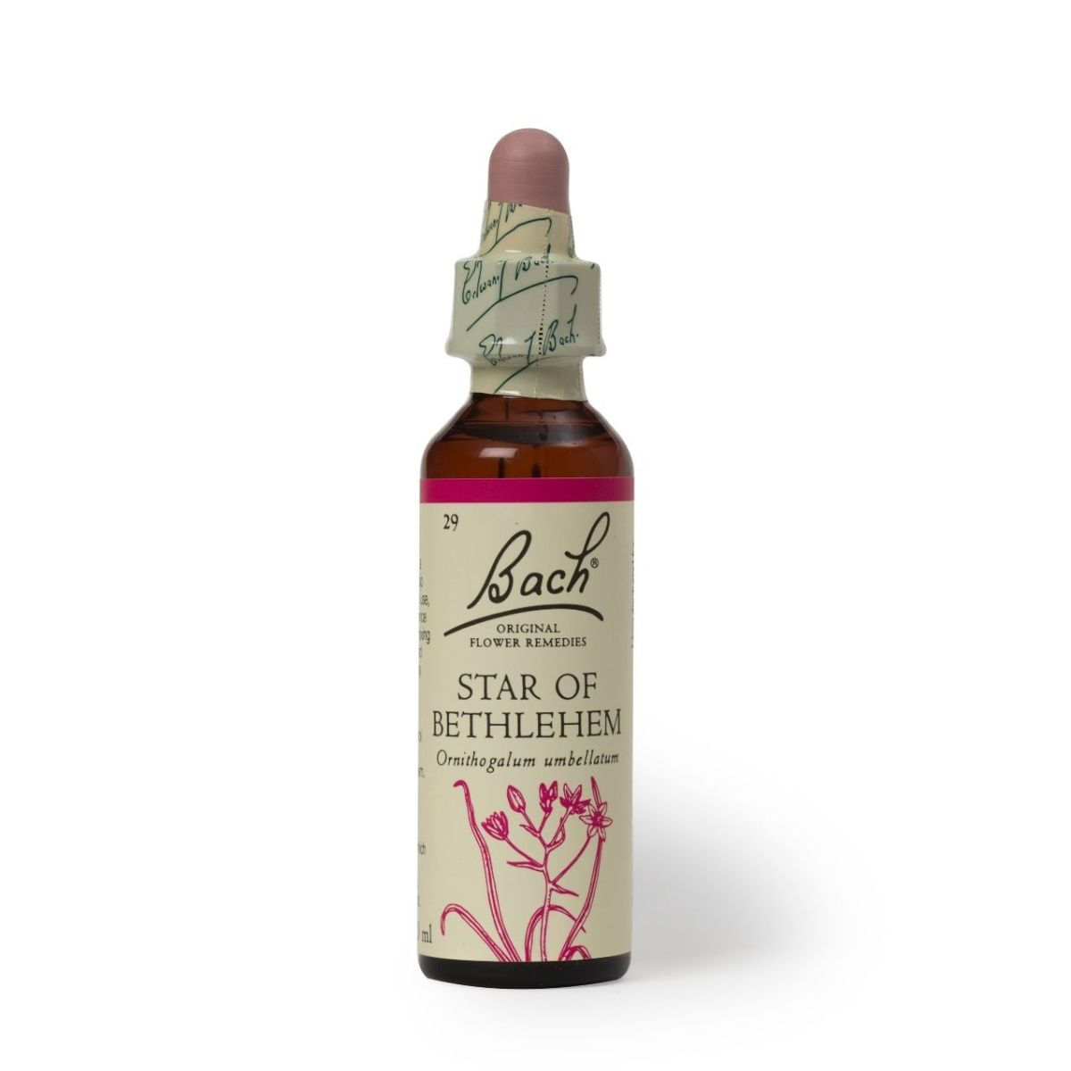 Esencia de Flores de Bach Star of Bethlehem 20ml  para los Estados de Shock.