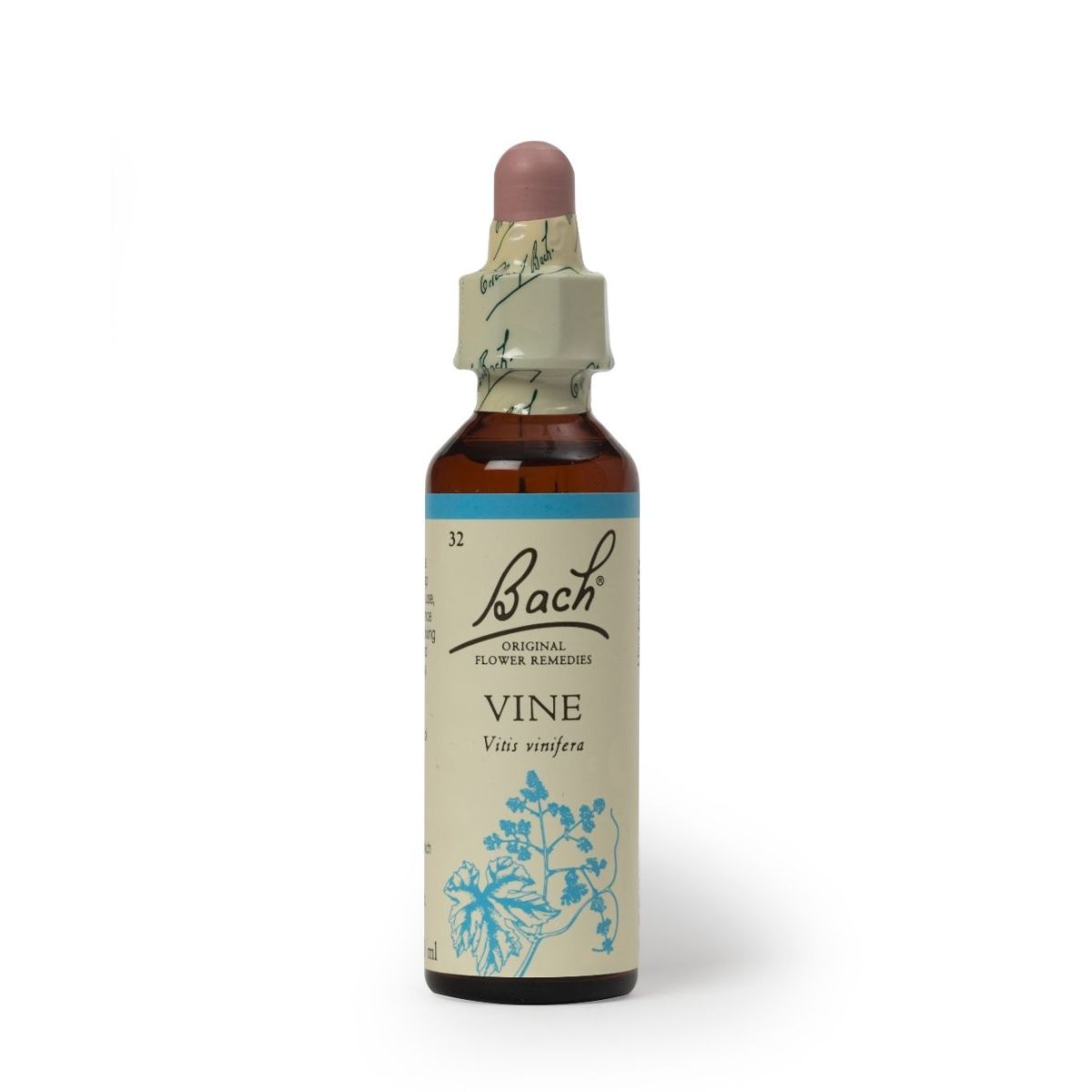 Esencia de Flores de Bach Vine 20ml  para las Personas Autoritarias y Dominantes.