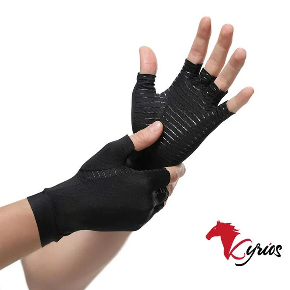 Guantes De Compresión Con Cobre Alivia Artritis Talla L
