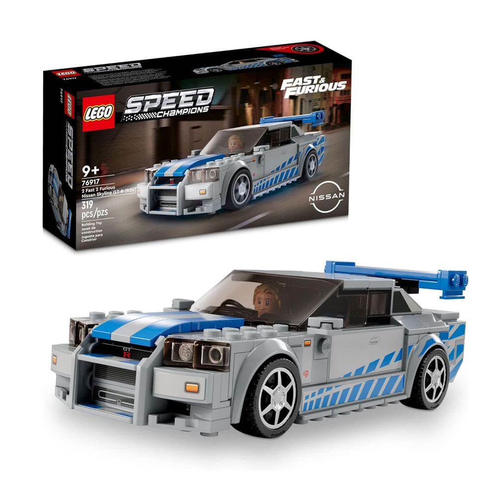 Lego Speed Champions Fast & Furious Nissan Skyline GT-R (R34) Lego Speed Champions Fast & Furious Nissan Skyline GT-R (R34)