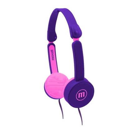 Audífonos Infantiles Maxell Kz-13 Kidz Morado con Micrófono Audífonos Infantiles Maxell Kz-13 Kidz Morado con Micrófono